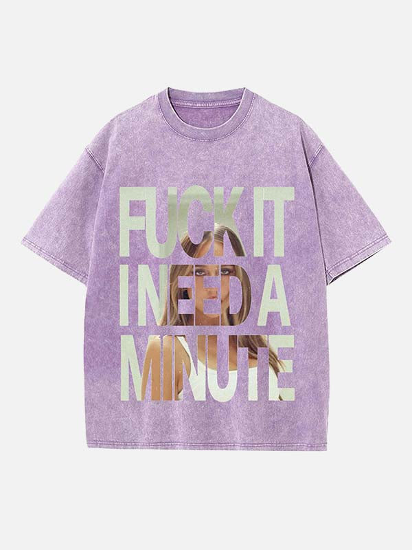 Tate McRae Print Round Neck T-shirt