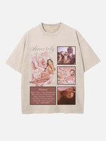 Kali Uchis Print Round Neck T-shirt