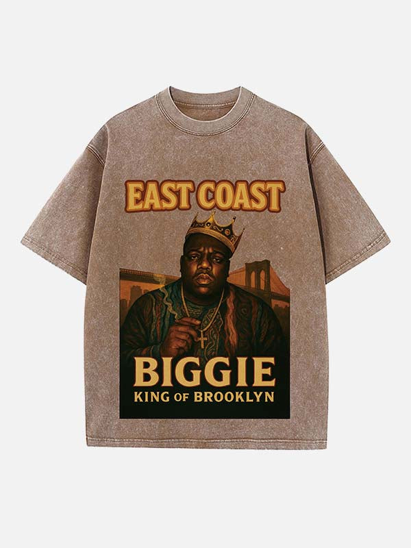 The Notorious B.I.G. Print Round Neck T-shirt