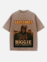 The Notorious B.I.G. Print Round Neck T-shirt