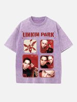 Linkin Park Print Round Neck T-shirt
