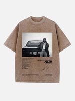 Kendrick Lamar Print Round Neck T-shirt