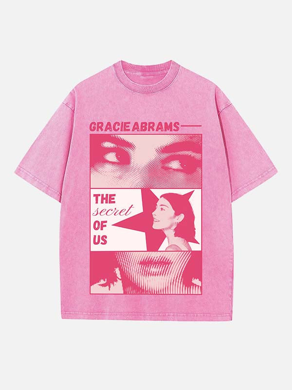 Gracie Abrams Print Round Neck T-shirt