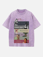 Ariana Grande Print Round Neck T-shirt