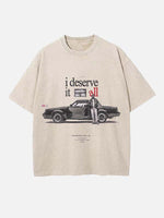 Kendrick Lamar Print Round Neck T-shirt