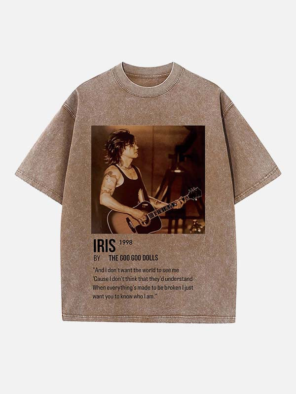 The Goo Goo Dolls Print Round Neck T-shirt