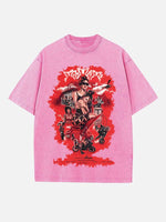 Rosalía Print Round Neck T-shirt