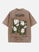 The Killers Print Round Neck T-shirt