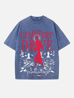 My Chemical Romance Print Round Neck T-shirt