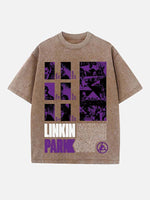 Linkin Park Print Round Neck T-shirt