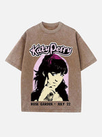 Katy Perry Print Round Neck T-shirt
