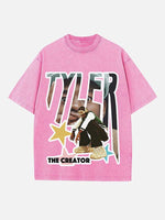 Tyler, The Creator Print Round Neck T-shirt
