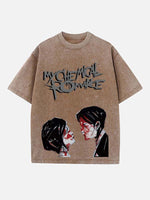 My Chemical Romance Print Round Neck T-shirt
