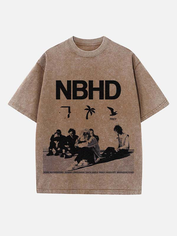 The Neighbourhood Print Round Neck T-shirt