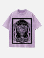 Evanescence Print Round Neck T-shirt