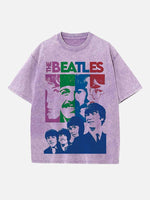 The Beatles Print Round Neck T-shirt