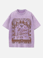 Taylor Swift Print Round Neck T-shirt