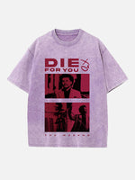 The Weeknd Print Round Neck T-shirt