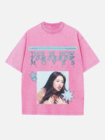 Beabadoobee Print Round Neck T-shirt