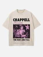 Chappell Roan Print Round Neck T-shirt