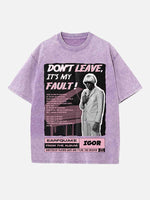 Tyler, The Creator Print Round Neck T-shirt