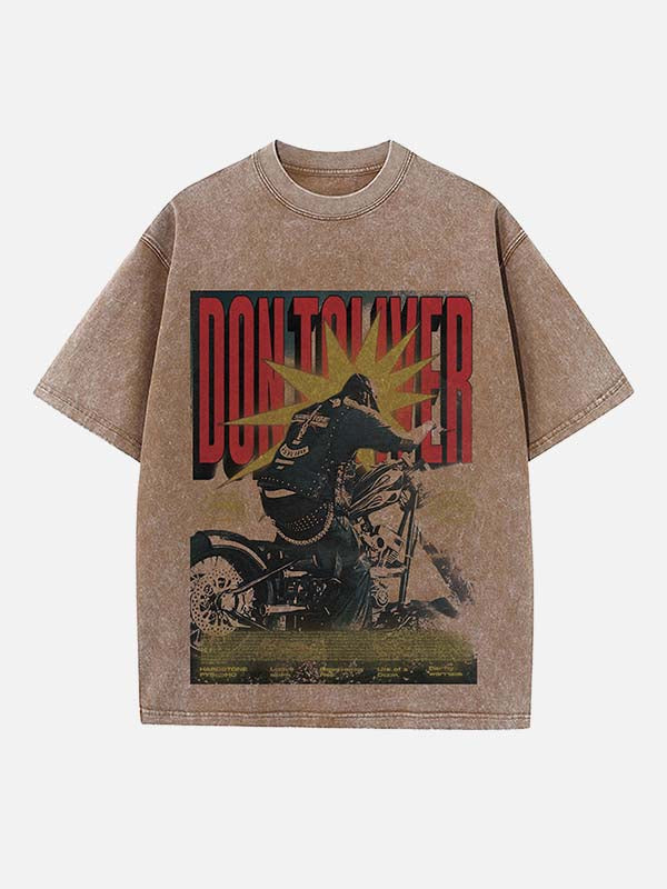 Don Toliver Print Round Neck T-shirt