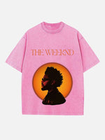 The Weeknd Print Round Neck T-shirt