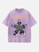 Limp Bizkit Print Round Neck T-shirt