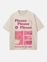 Sabrina Carpenter Print Round Neck T-shirt