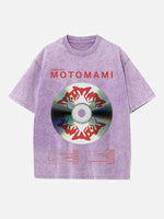 Rosalía Print Round Neck T-shirt