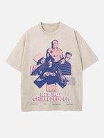 Red Hot Chili Peppers Print Round Neck T-shirt