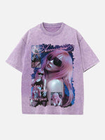 Aespa Giselle Print Round Neck T-shirt