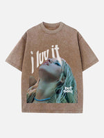 Camila Cabello Print Round Neck T-shirt