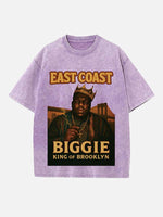 The Notorious B.I.G. Print Round Neck T-shirt