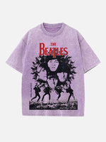 The Beatles Print Round Neck T-shirt
