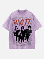 Paramore Print Round Neck T-shirt