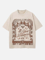 Taylor Swift Print Round Neck T-shirt