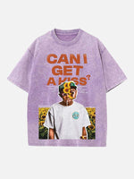 Tyler, The Creator Print Round Neck T-shirt
