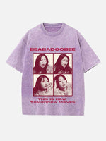 Beabadoobee Print Round Neck T-shirt