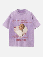 Ariana Grande Print Round Neck T-shirt