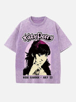 Katy Perry Print Round Neck T-shirt