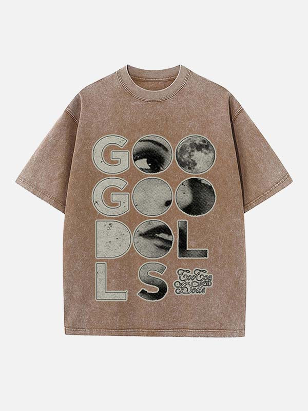 The Goo Goo Dolls Print Round Neck T-shirt