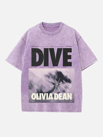 Olivia Dean Print Round Neck T-shirt
