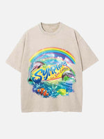 Zara Larsson Print Round Neck T-shirt