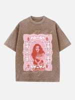 Olivia Dean Print Round Neck T-shirt