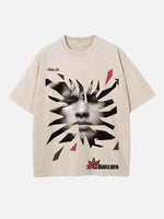 Dominic Fike Print Round Neck T-shirt
