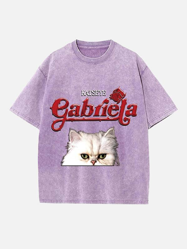 KATSEYE Print Round Neck T-shirt