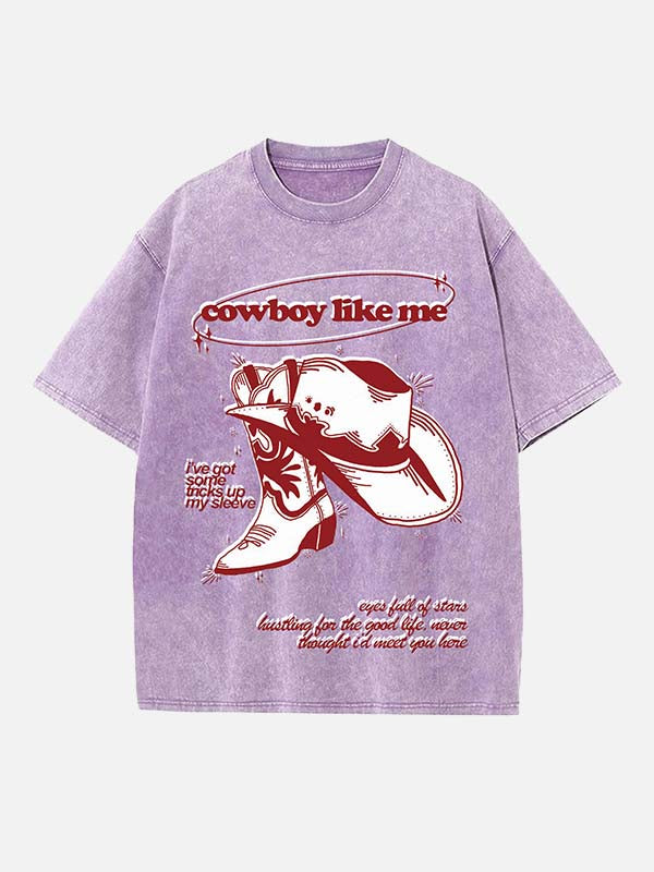 Taylor Swift Print Round Neck T-shirt