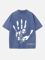 Maroon 5 Print Round Neck T-shirt