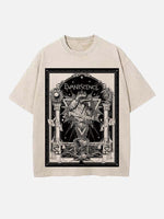 Evanescence Print Round Neck T-shirt